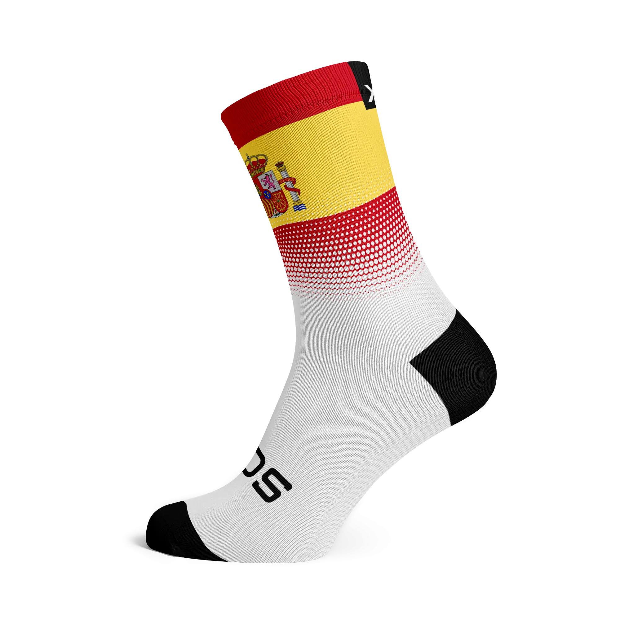Spain Flag Socks