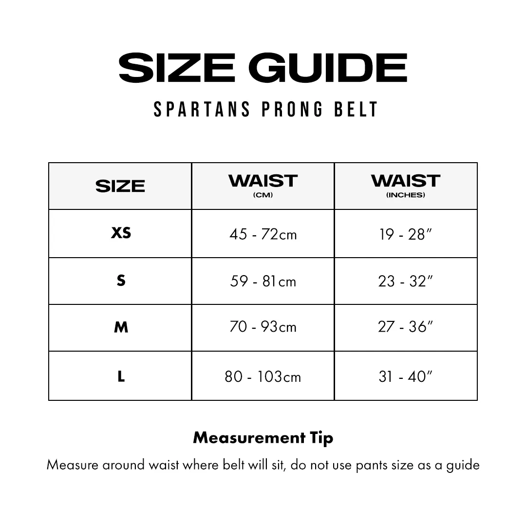 Spartans Lifting Belt