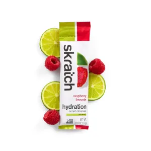 Sport Hydration Drink Mix, Raspberry Limeade with Caffeine, Single Serving