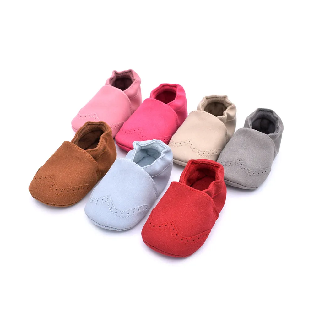 spring and autumn new matte leather baby shoes 0-1 years old soft bottom toddler shoes 7 color baby shoes