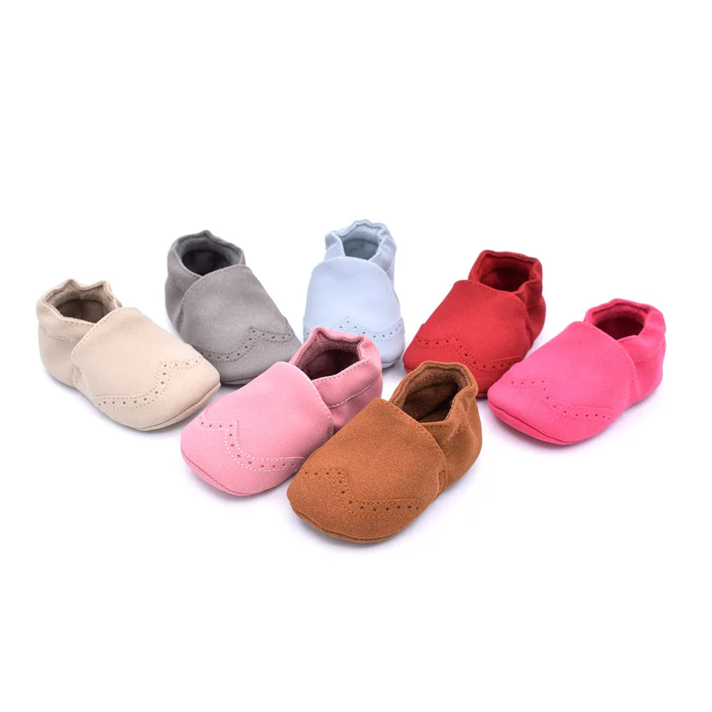 spring and autumn new matte leather baby shoes 0-1 years old soft bottom toddler shoes 7 color baby shoes