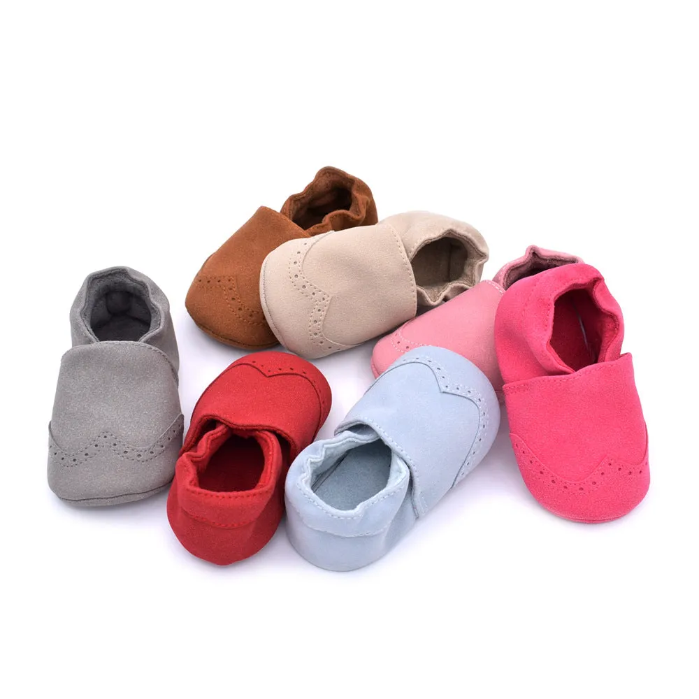 spring and autumn new matte leather baby shoes 0-1 years old soft bottom toddler shoes 7 color baby shoes