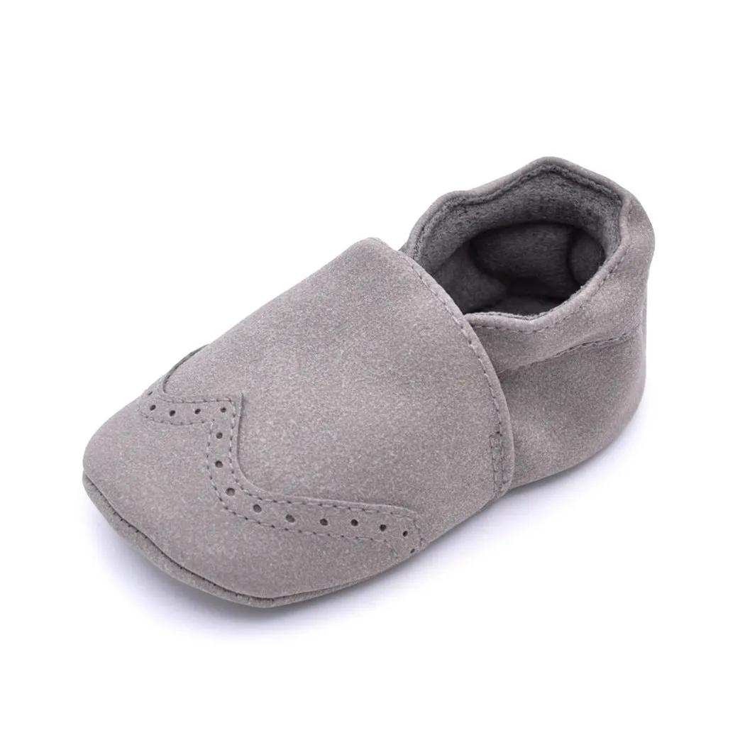 spring and autumn new matte leather baby shoes 0-1 years old soft bottom toddler shoes 7 color baby shoes