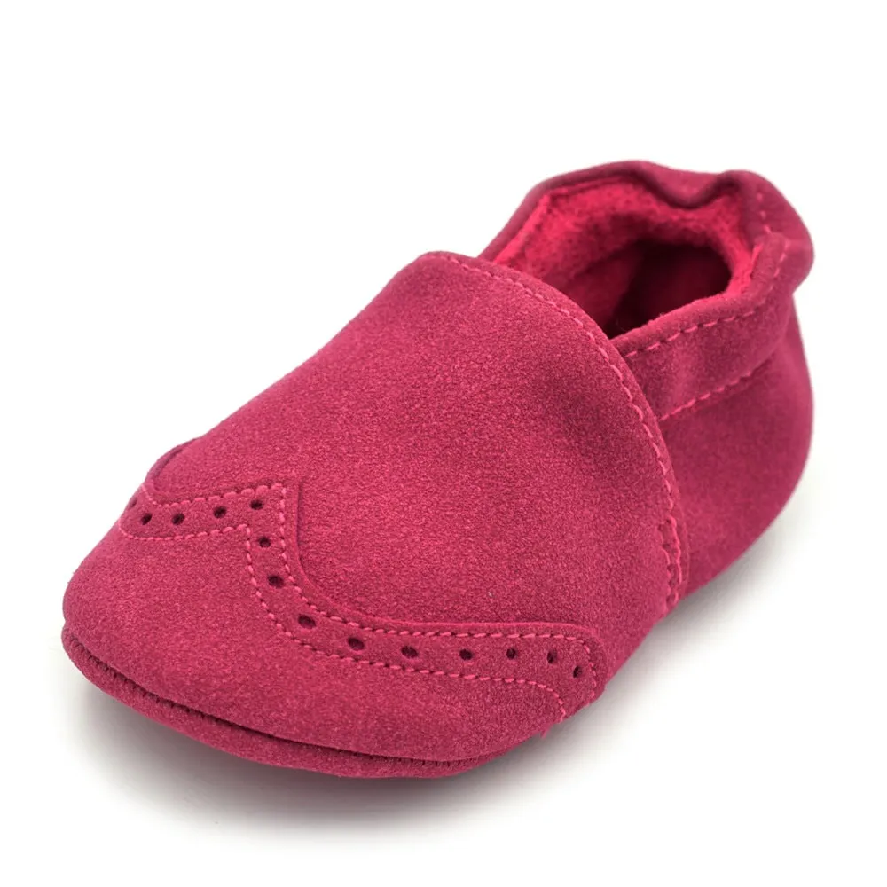 spring and autumn new matte leather baby shoes 0-1 years old soft bottom toddler shoes 7 color baby shoes