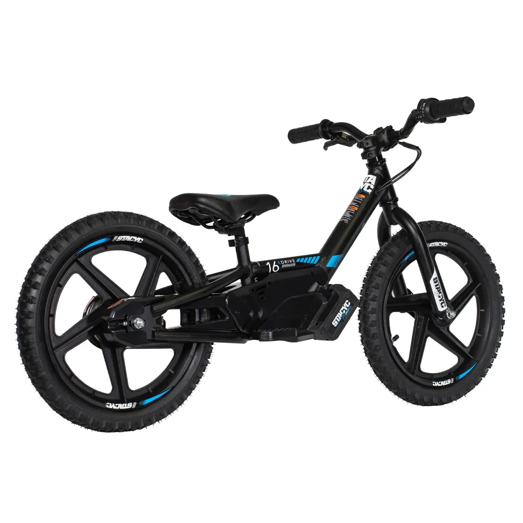 Stacyc 16eDrive Brushless E-Bike for Ages 5-7