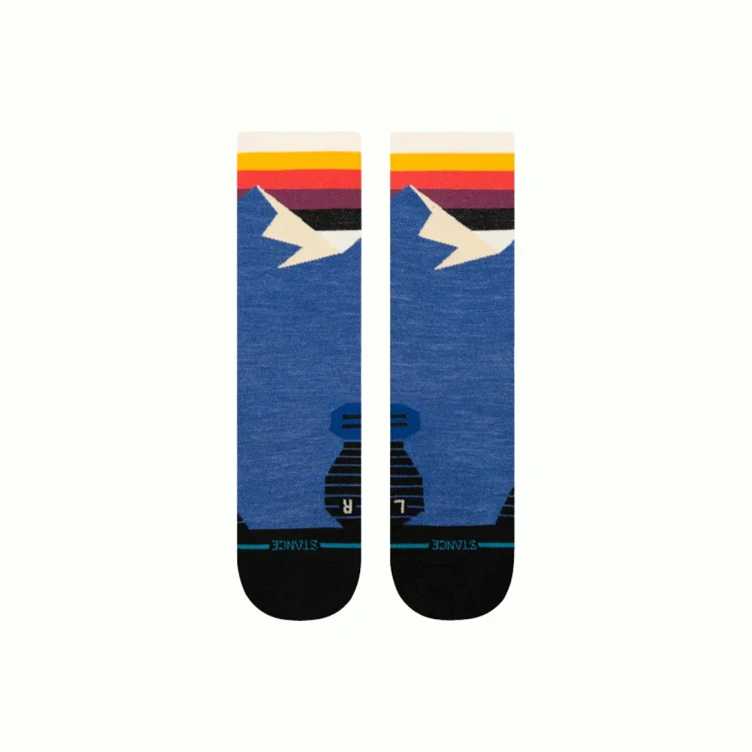 Stance Divided Lines Merino Crew Socks (Unisex)