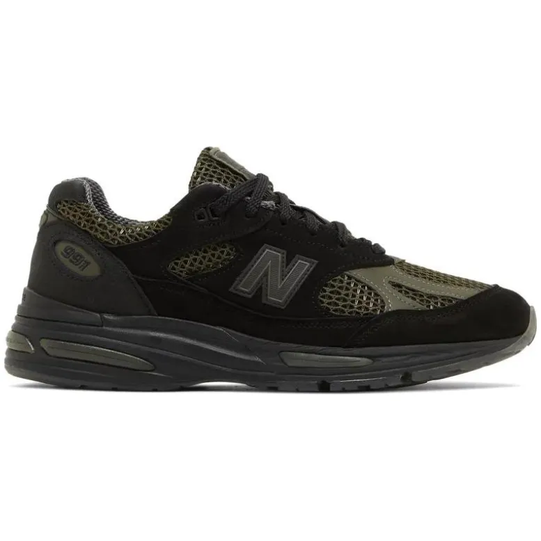 Stone Island x New Balance 991v2 Made in England 'Black'