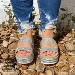 Strapless Silver Lakota Sandals