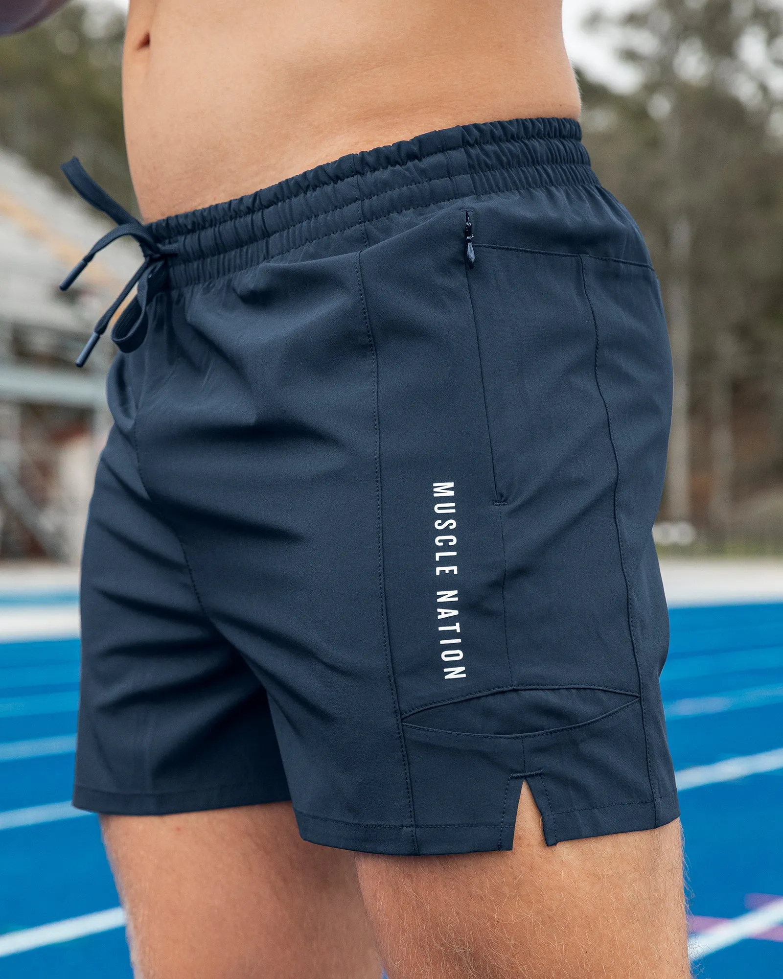 Streamline Training 3" Shorts - Navy