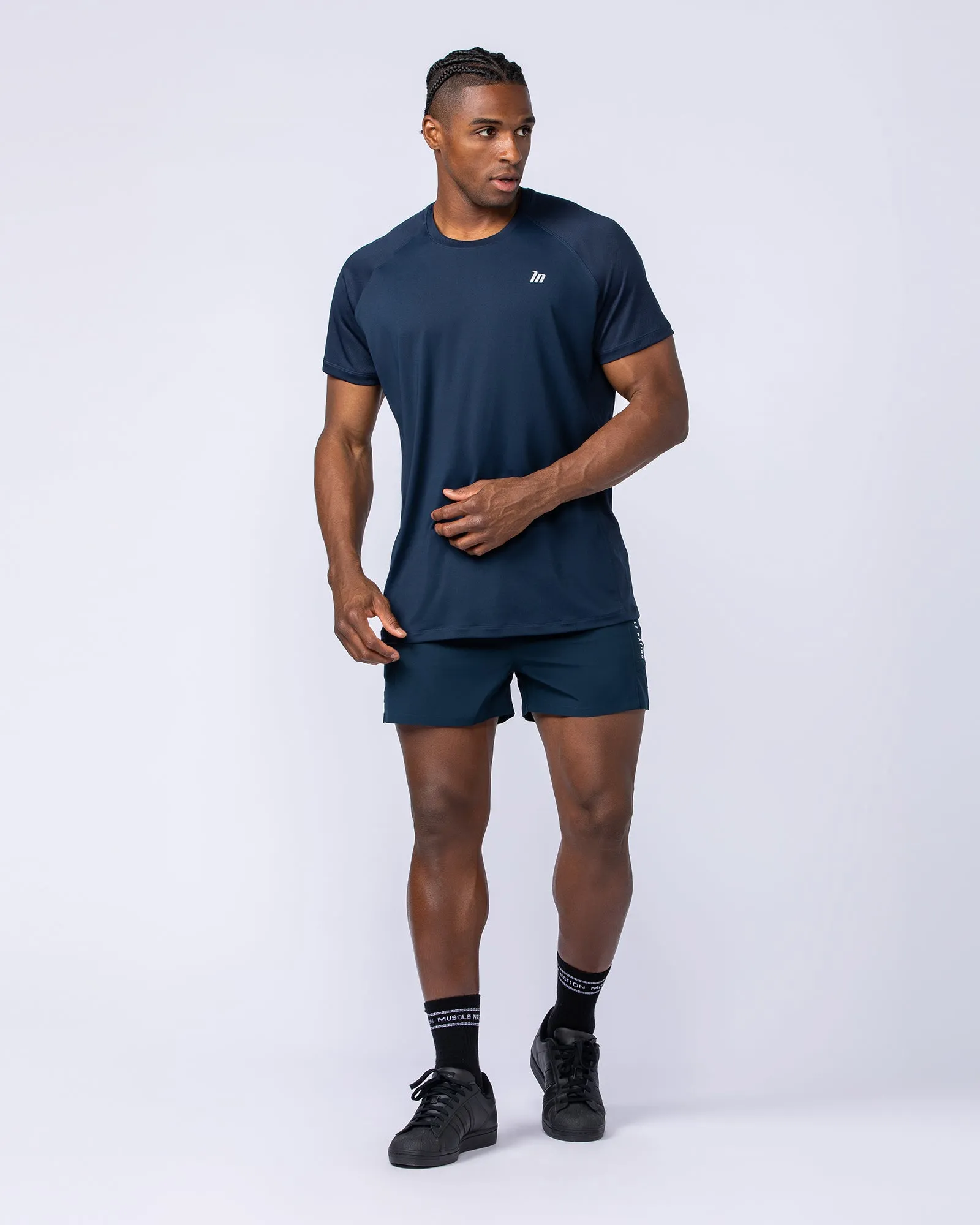 Streamline Training 3" Shorts - Navy
