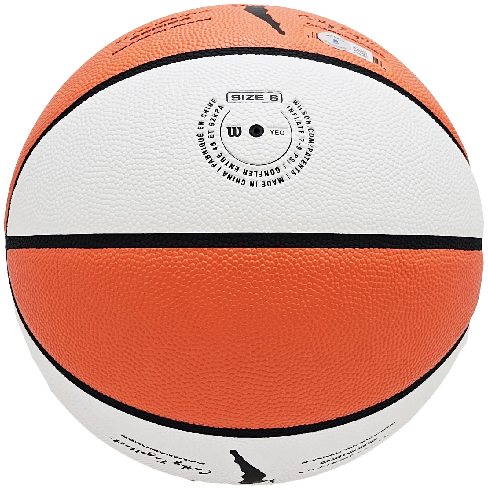 SUE BIRD AUTOGRAPHED BASKETBALL SEATTLE STORM SEATTLE STORM 2002-2022 BECKETT