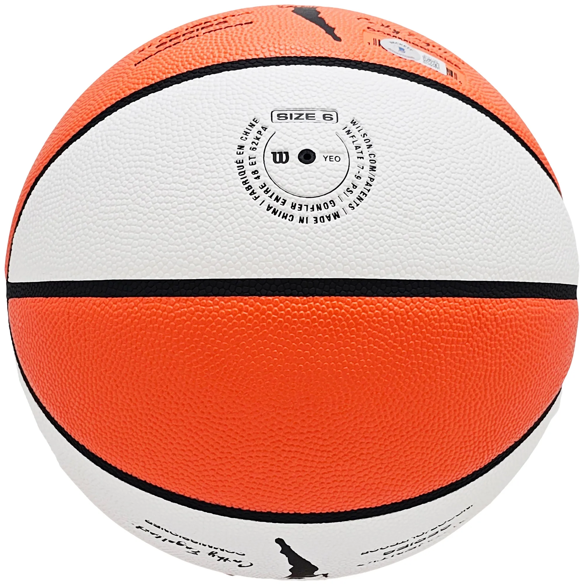 SUE BIRD AUTOGRAPHED BASKETBALL SEATTLE STORM SEATTLE STORM 2002-2022 BECKETT