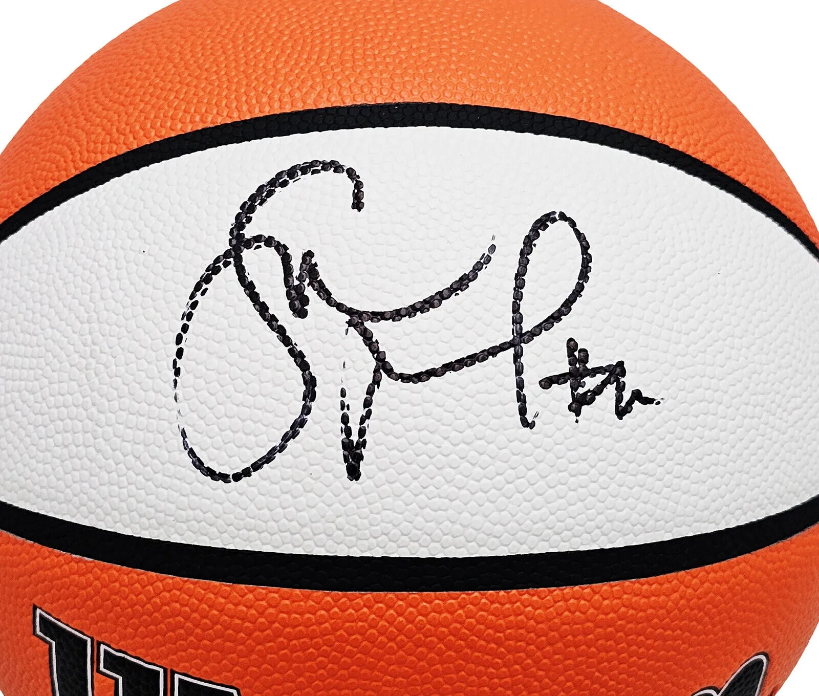 SUE BIRD AUTOGRAPHED WHITE BASKETBALL SEATTLE STORM BECKETT QR 214843