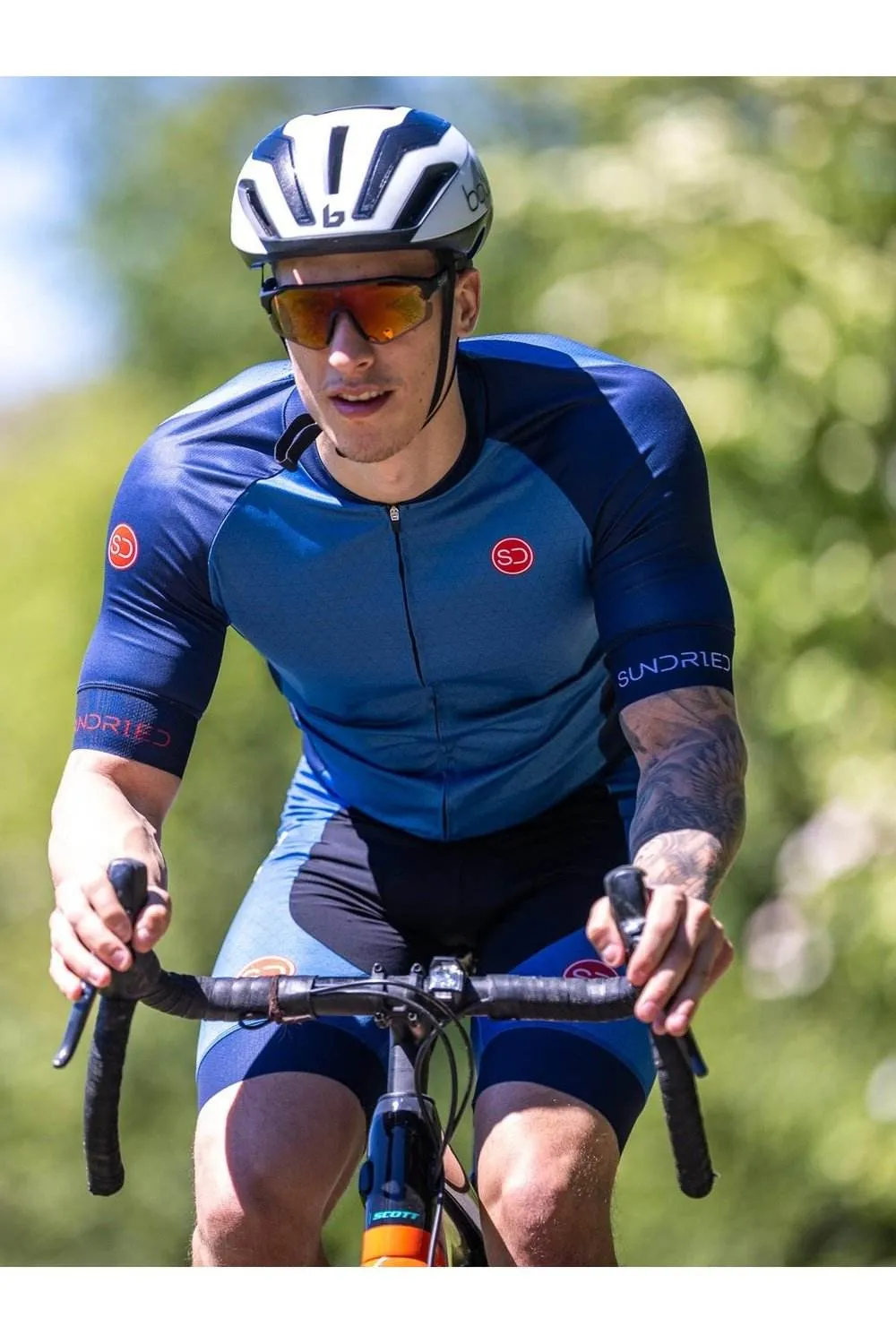 Sundried Drop Men's Training Bib Shorts