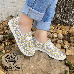 Sunflower (Daisy) Grey/Yellow Gypsy Jazz