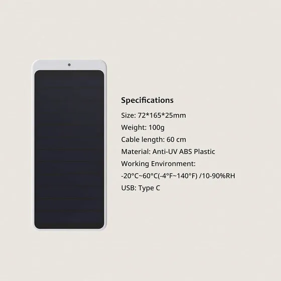 SwitchBot Solar Panel - White