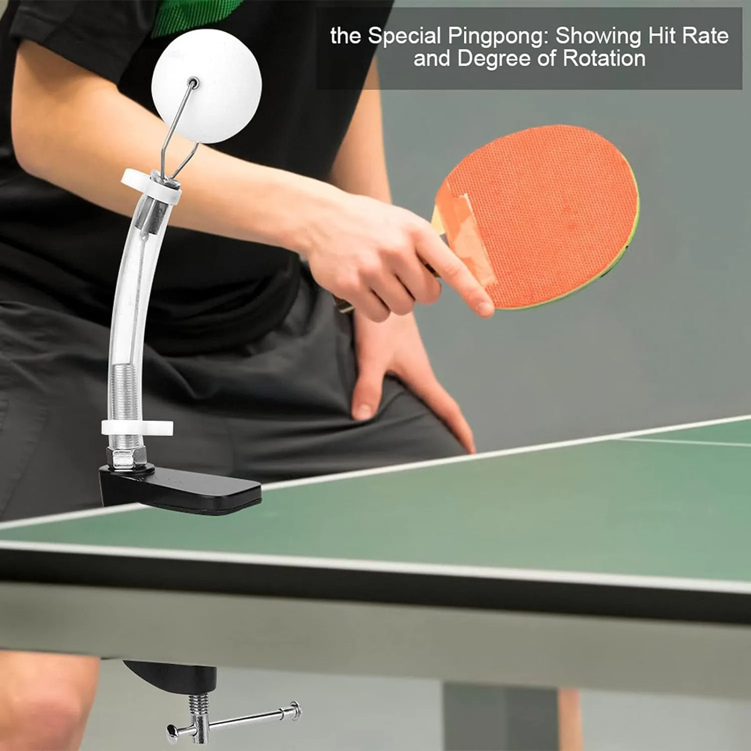 Table Tennis Training Robot Fixed Rapid Ball Machine Trainer