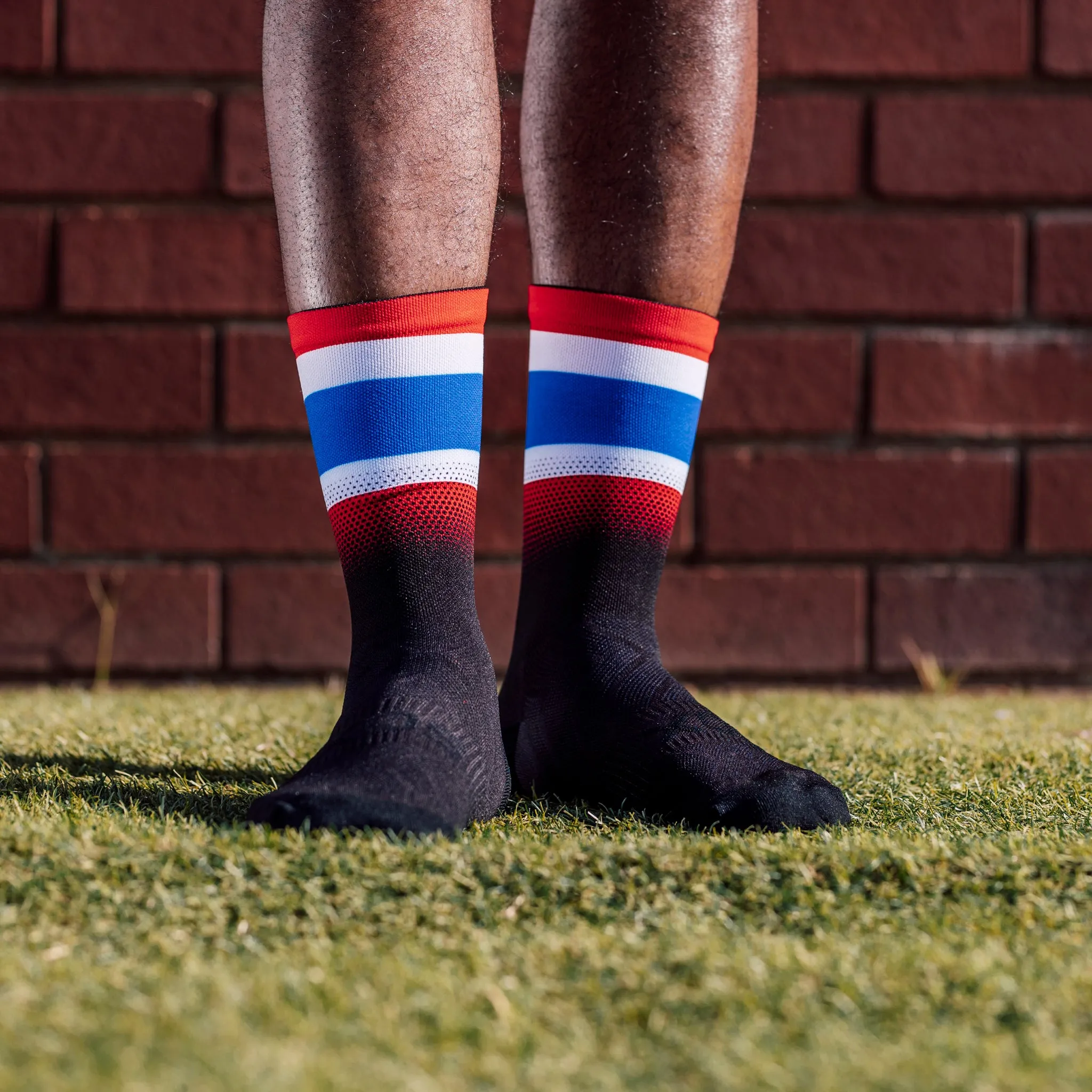 Thailand Flag Socks