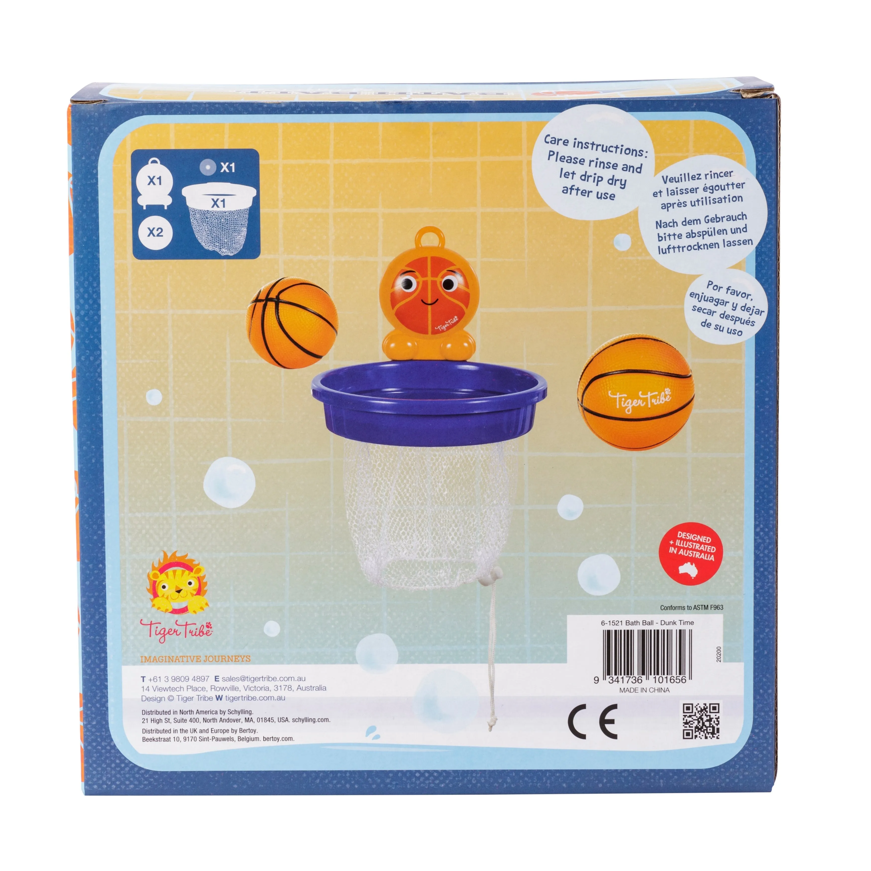 Tiger Tribe | Bath Ball Dunk Time