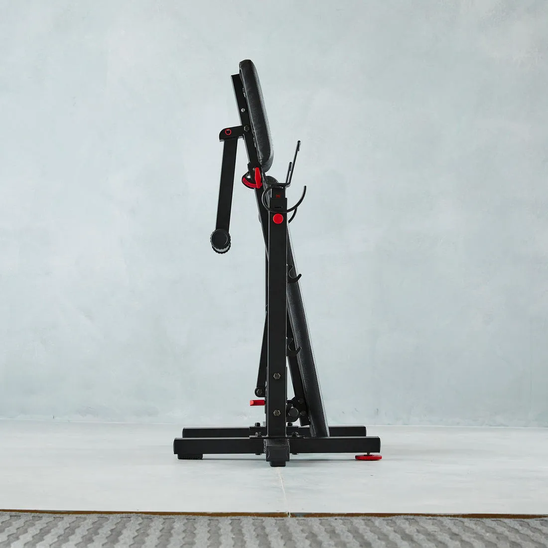 Tiltable Weights Bench with Collapsible Pegs - Bench Press Fold