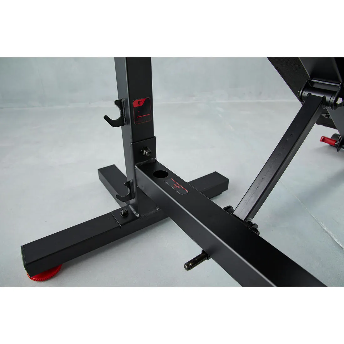 Tiltable Weights Bench with Collapsible Pegs - Bench Press Fold