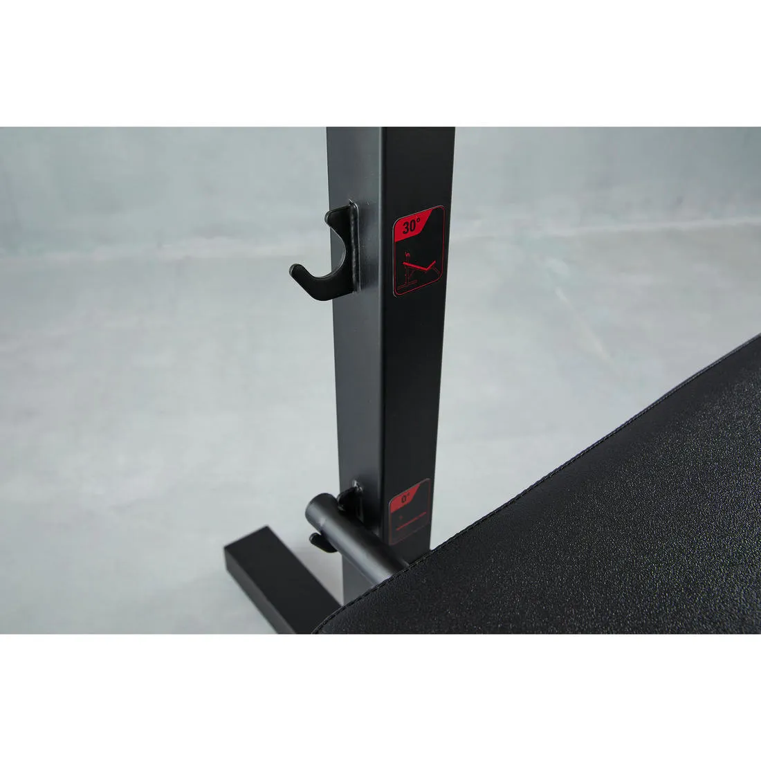 Tiltable Weights Bench with Collapsible Pegs - Bench Press Fold