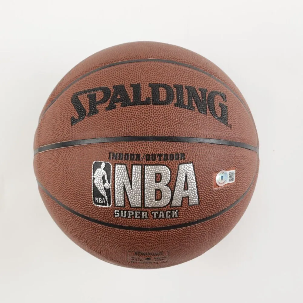 Tim Hardaway Jr. Signed NBA Spaulding Basketball (Beckett COA) Mavericks, Knicks