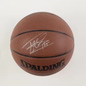 Tim Hardaway Jr. Signed NBA Spaulding Basketball (Beckett COA) Mavericks, Knicks