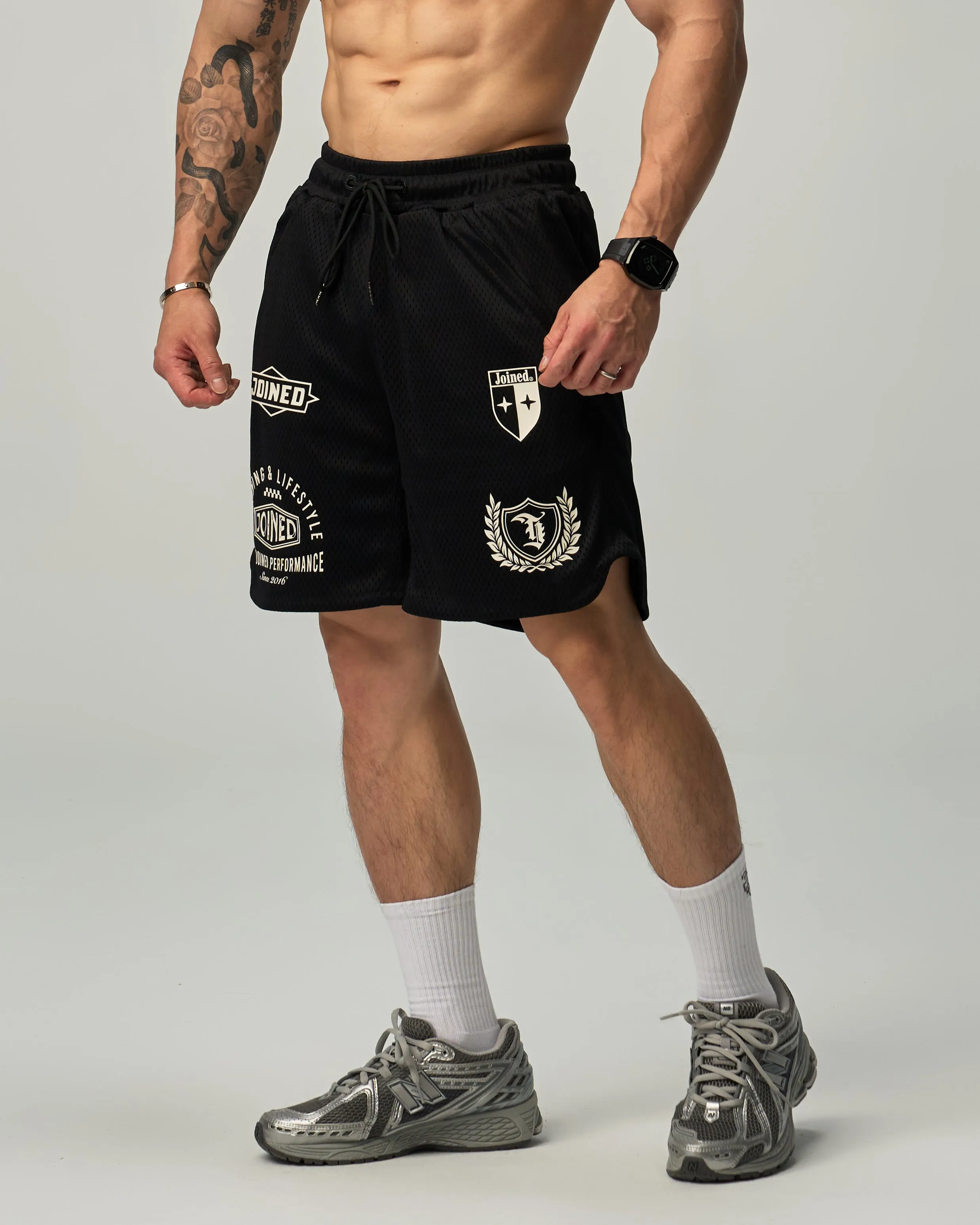 TJTC™ Badge Racing D-Mesh V2 Shorts