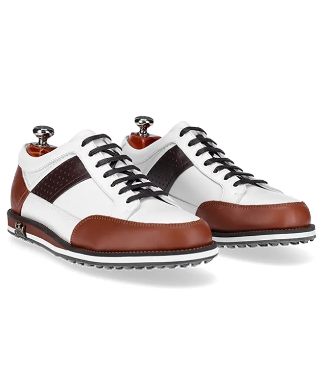 Torino White/Brown - Men