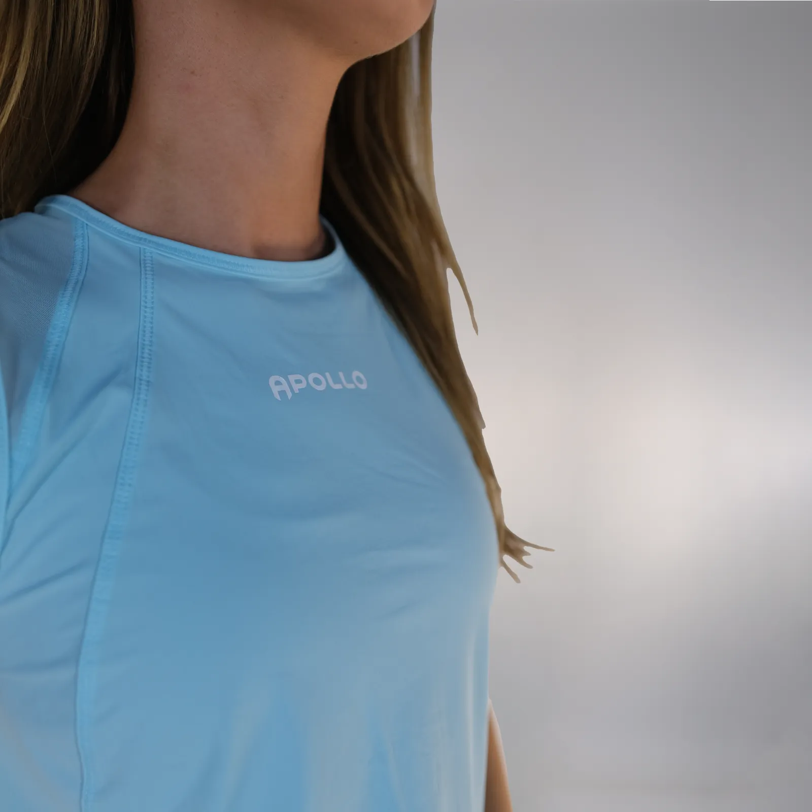 Training Cropped Vest - Blue