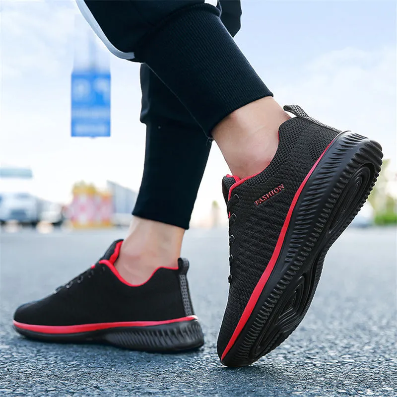 Trendy Casual Lace Up Lightweight Sneakers