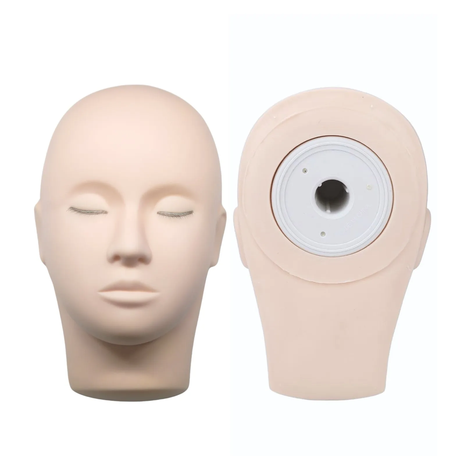 Triple Layered Mannequin Head for Eyelash Extension Training