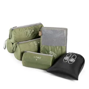 Tripole Organizer Packs - Cylindrical Shaped & Shirt Organizer- Set of 6