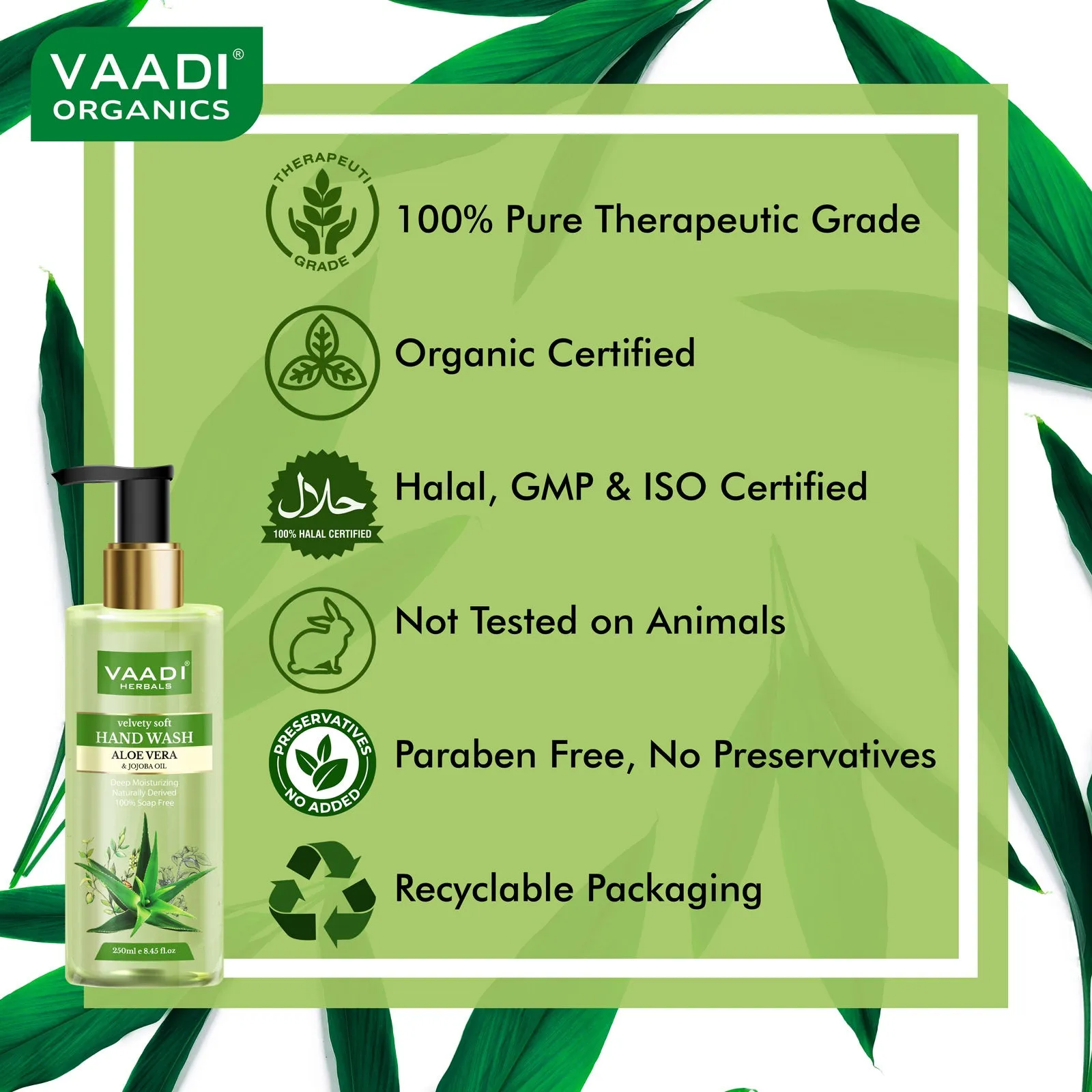 Ultra Nourishing - Pack of 2 Luxurious Handwash - Aloe Vera & Neem Oil - Pack of 2 (250 ml x 2)