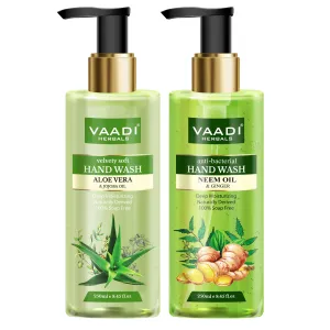 Ultra Nourishing - Pack of 2 Luxurious Handwash - Aloe Vera & Neem Oil - Pack of 2 (250 ml x 2)