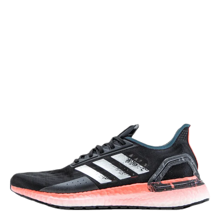 Ultraboost PB Shoes Core Black / Silver Metallic / Signal Pink / Coral