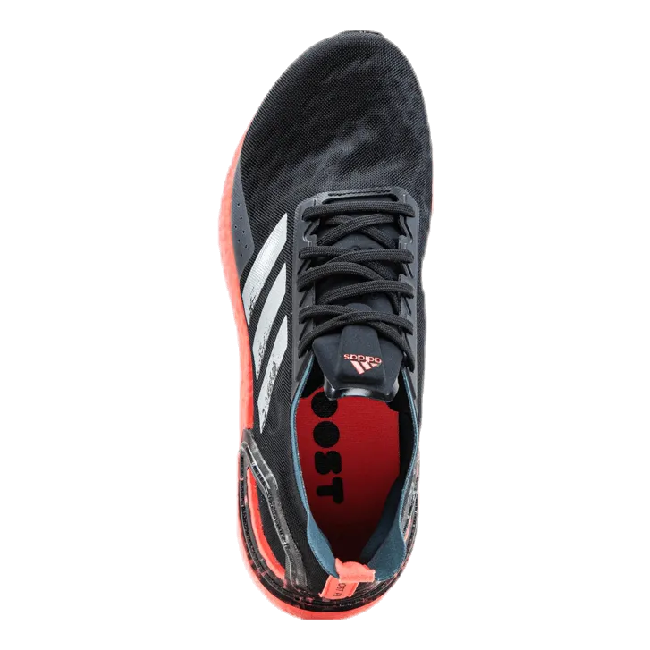 Ultraboost PB Shoes Core Black / Silver Metallic / Signal Pink / Coral