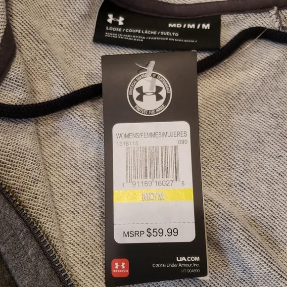 Under Armour zippered Hoodie