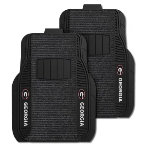 University of Georgia 2-pc Deluxe Car Mat Set