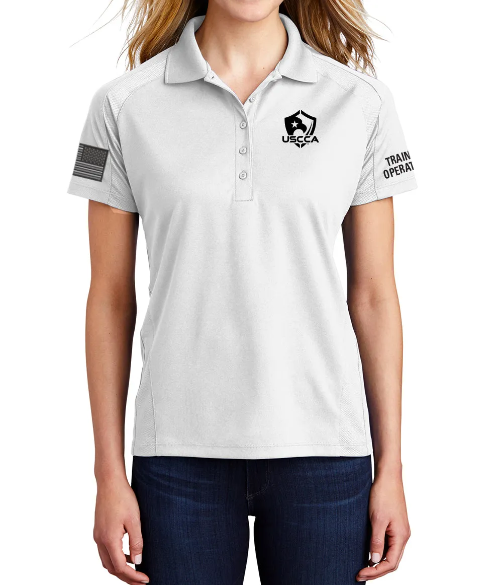 USCCA Ladies Sport-Tek®  Dri-Mesh Pro Polo
