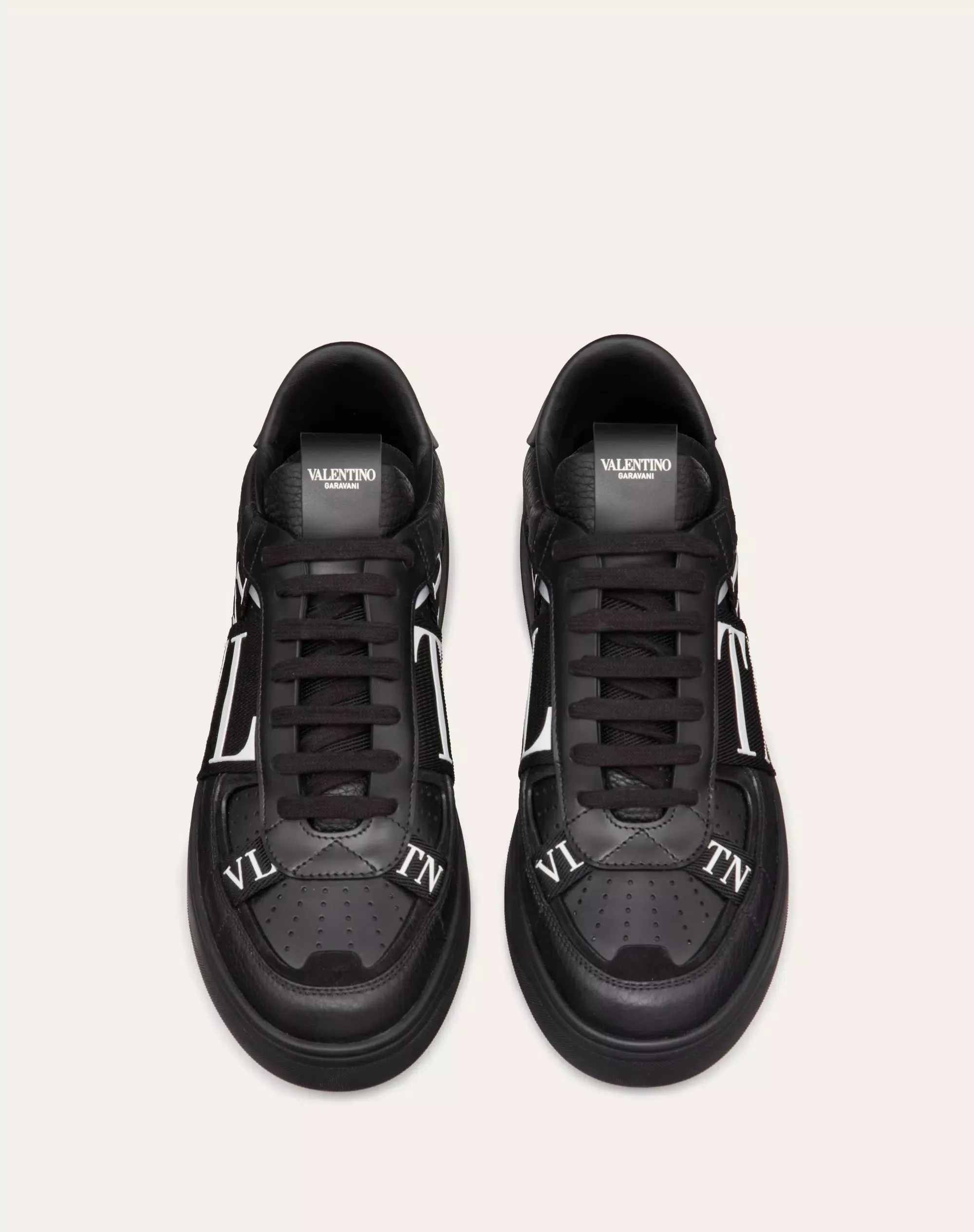 Valentino Garavani Women's VL7N Low Top Calfskin Sneakers With Logo Bands