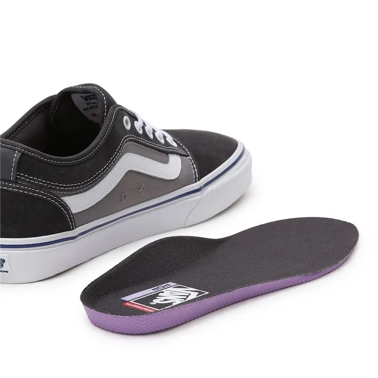 Vans Skate Chukka Low Sidestripe Asphalt/Blue Shoes