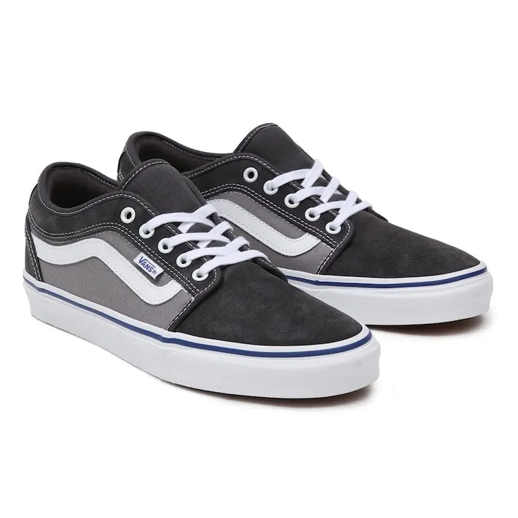 Vans Skate Chukka Low Sidestripe Asphalt/Blue Shoes