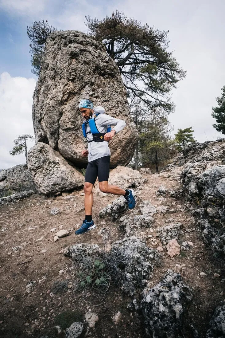 Veste coupe vent de running & trail running Homme - KIPRUN Run 900 Wind Grise