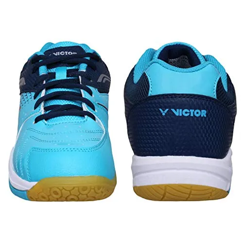 Victor Men's Light / Medieval Blue Badminton Shoe - 16.5 UK