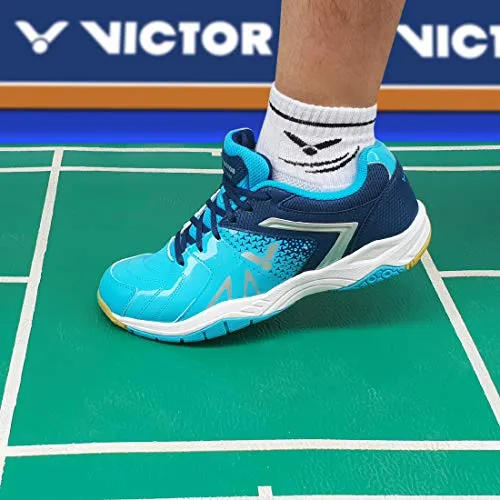 Victor Men's Light / Medieval Blue Badminton Shoe - 16.5 UK
