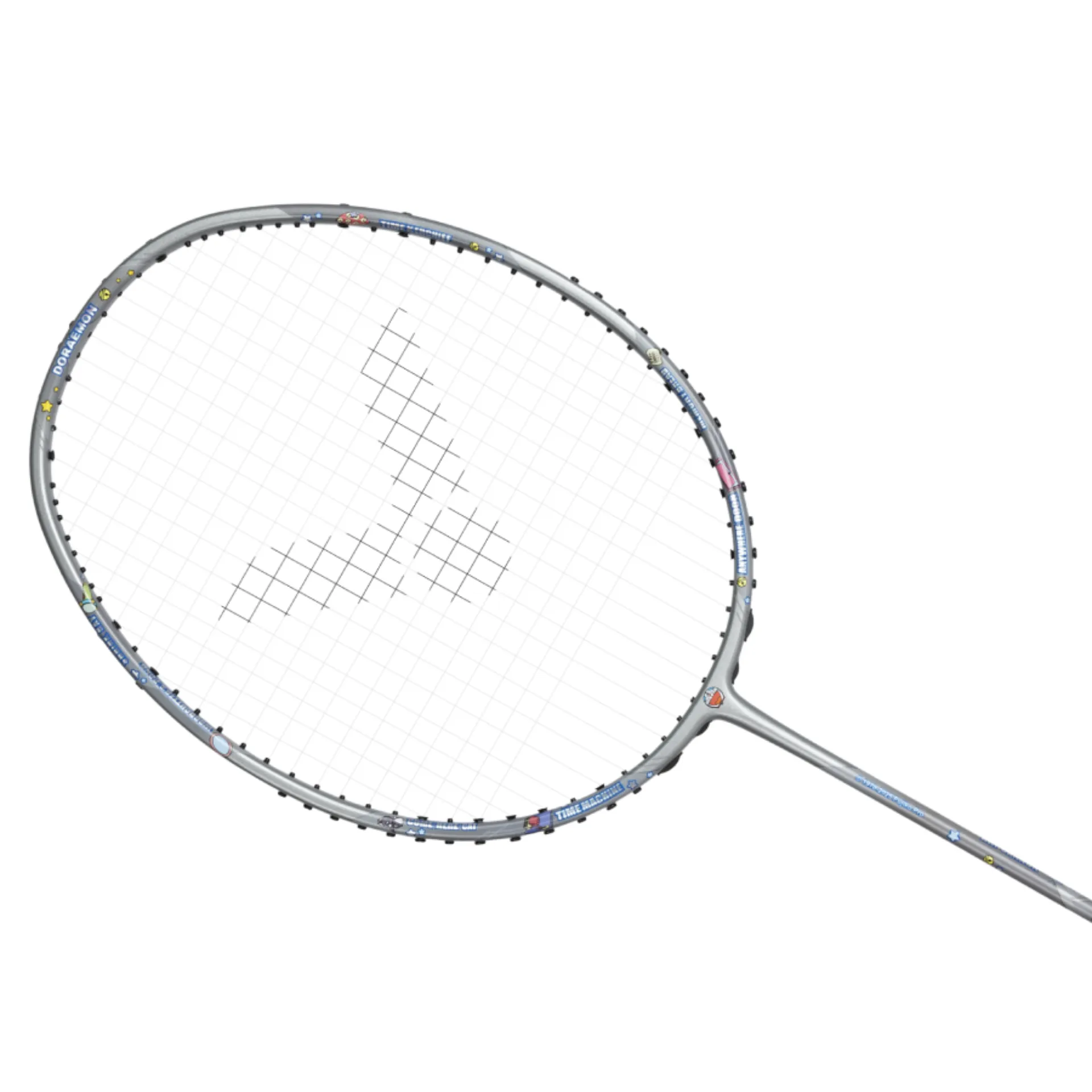 Victor X Doraemon TK-DRM-H Unstrung Badminton Racket [Charcoal Gray]