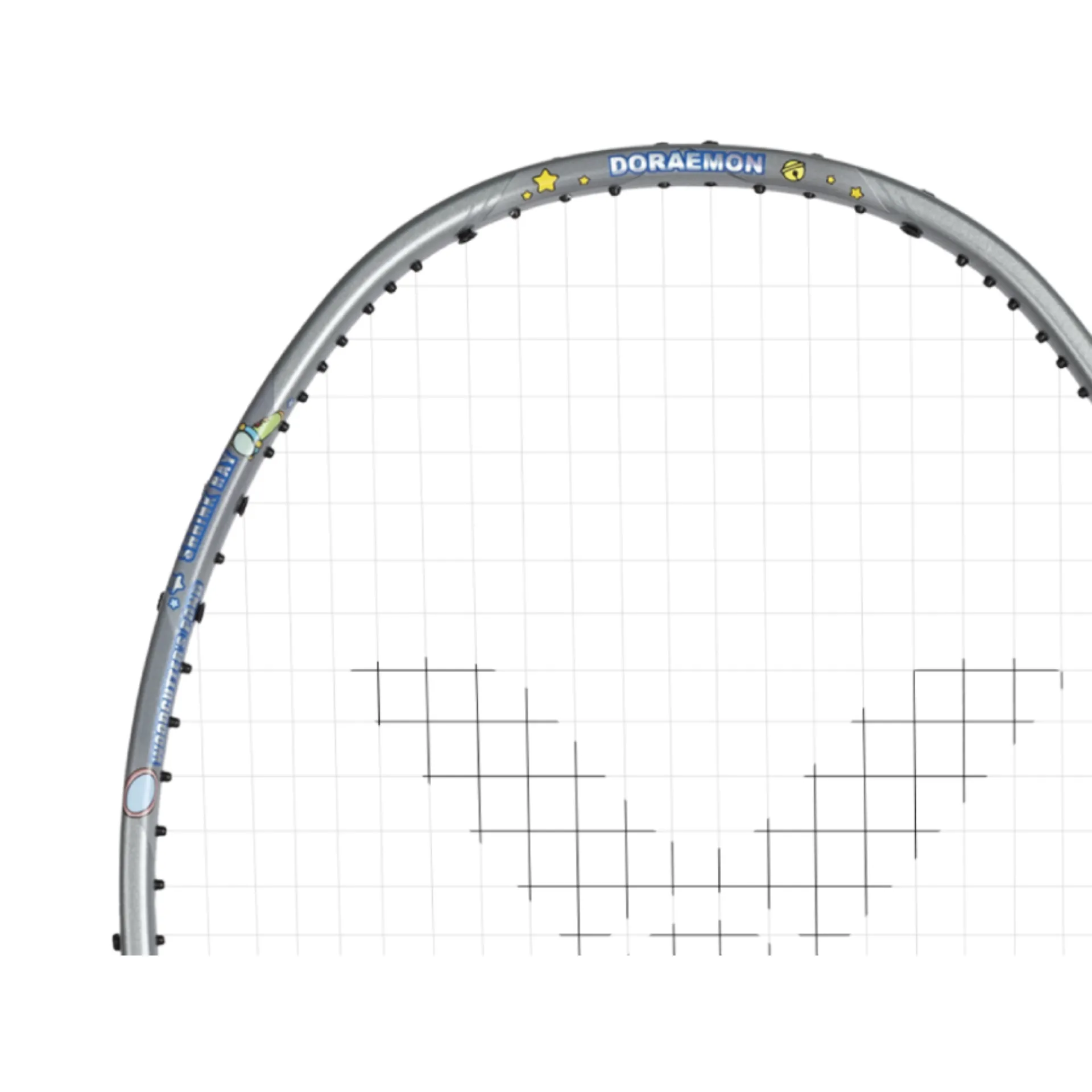 Victor X Doraemon TK-DRM-H Unstrung Badminton Racket [Charcoal Gray]