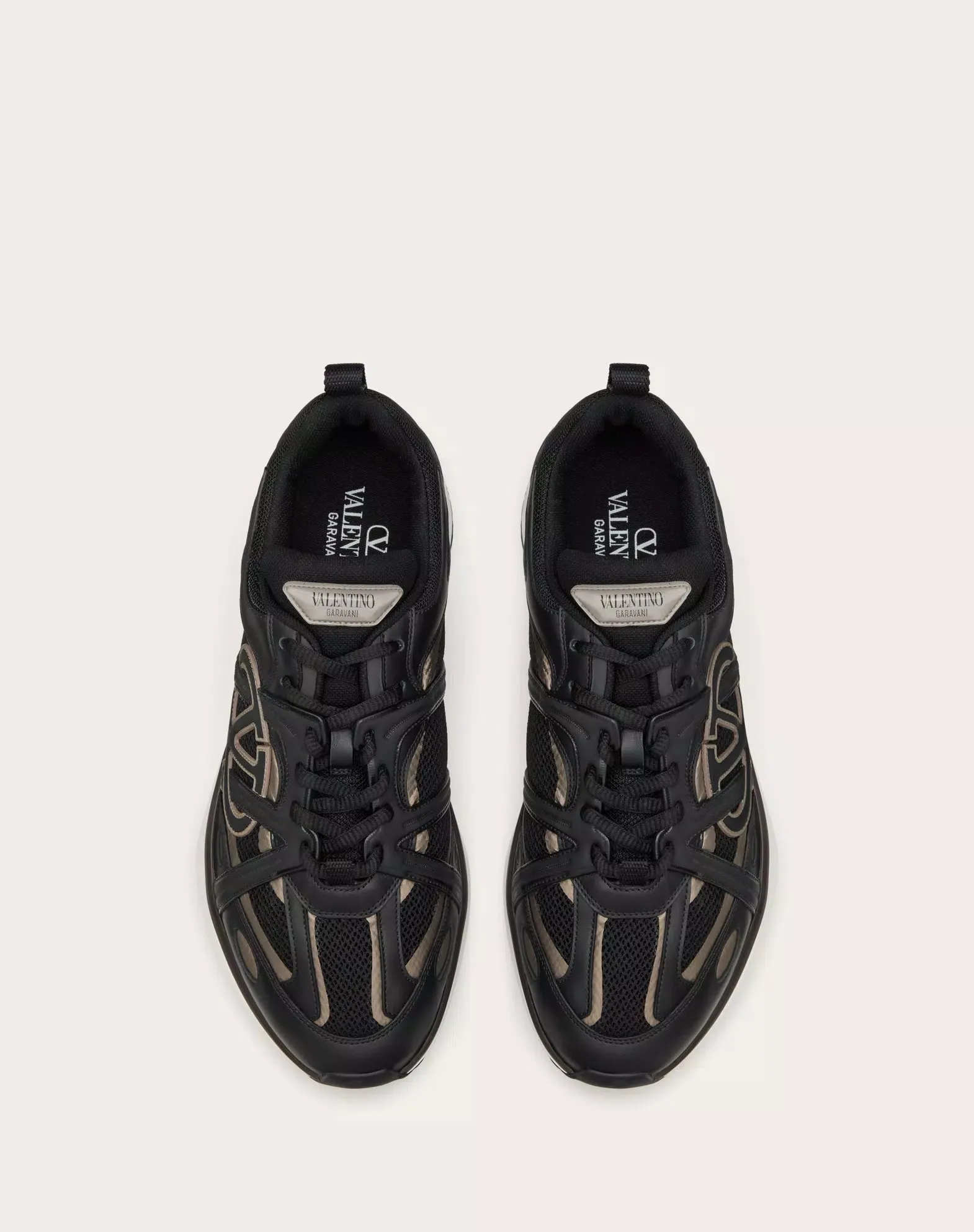 Vlogo Easyjog Low-Top Sneaker In Calfskin And Fabric
